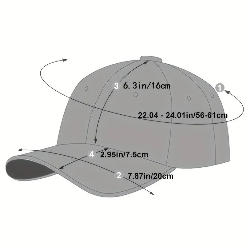 1pc Men's "NY" Baseball Cap - Stylish Travel Accessory for Spring and Autumn, Perfect Gift Idea for Friends and Family