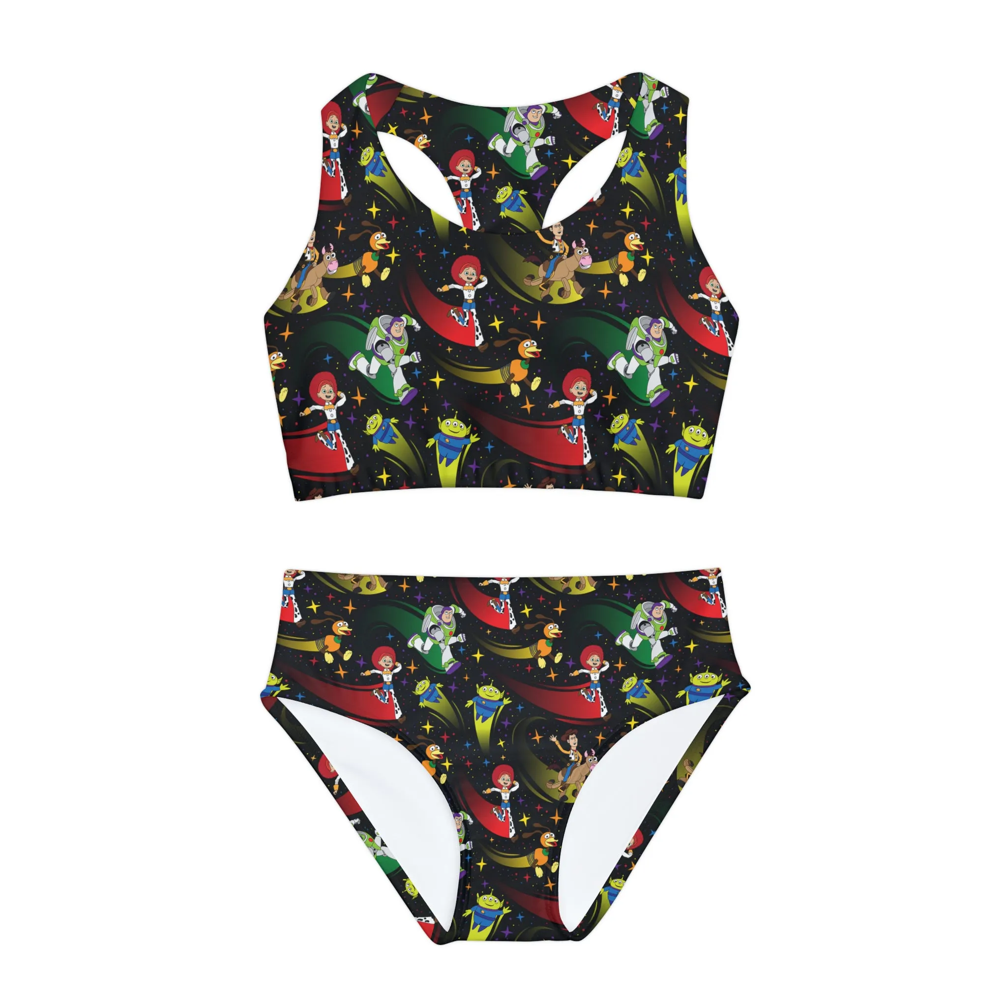 Disney Toy Story Roundup Friends Girls Two Piece Swimsuit