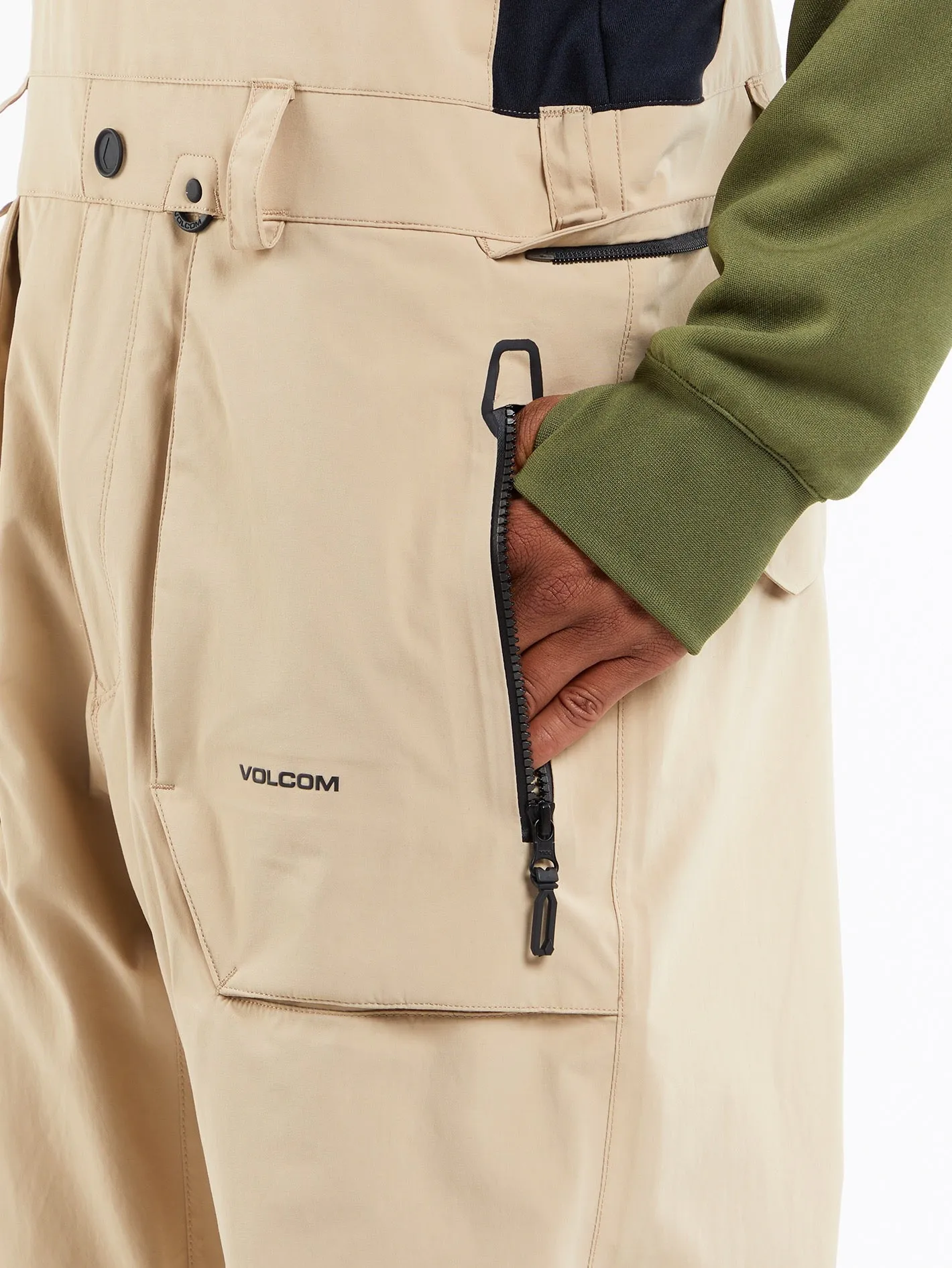 Mens Rain Gore-Tex Bib Overalls - Khakiest