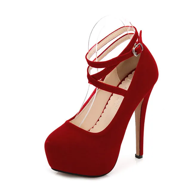 Nightclub Ladies 14cm heel Luxury pumps shoes