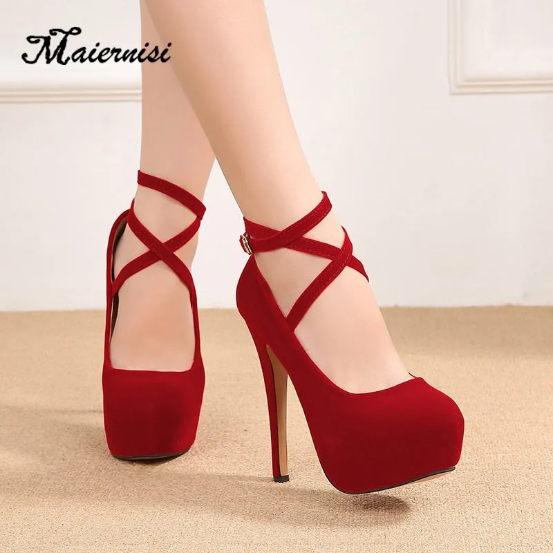 Nightclub Ladies 14cm heel Luxury pumps shoes