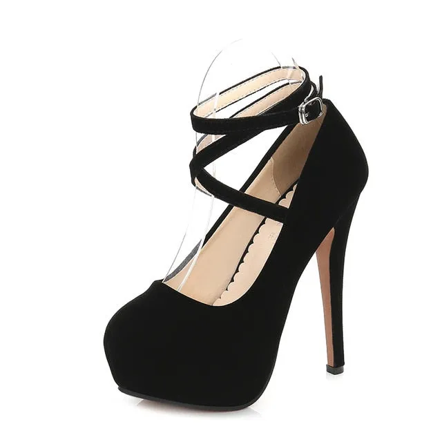 Nightclub Ladies 14cm heel Luxury pumps shoes