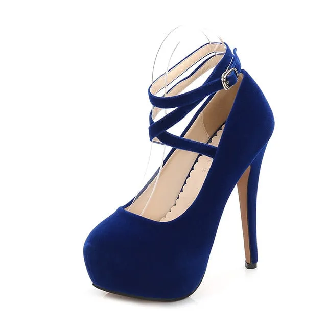 Nightclub Ladies 14cm heel Luxury pumps shoes