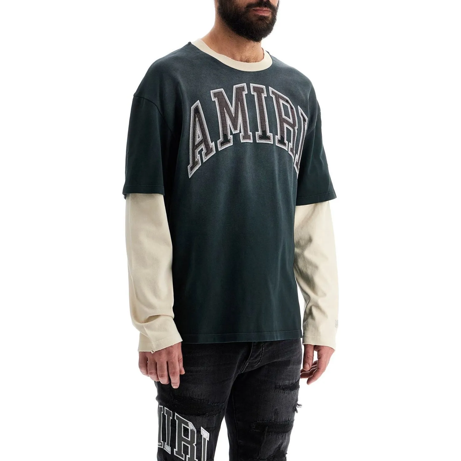 "amiri vintage long sleeve t