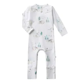 Snuggle Hunny Growsuit - Arctic Organic