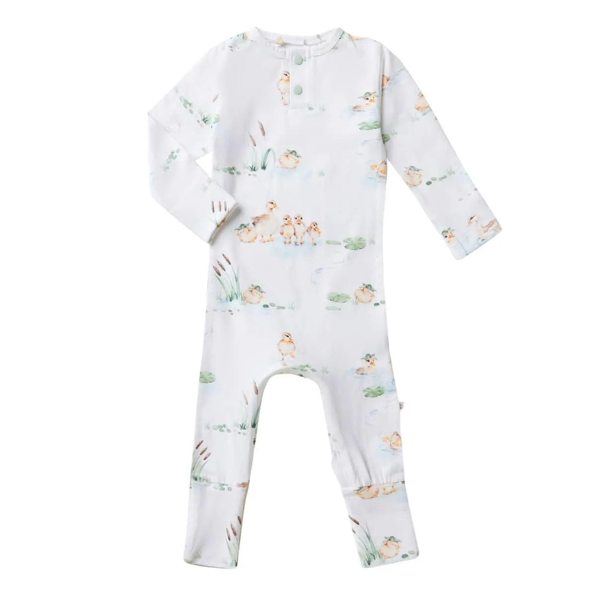 Snuggle Hunny Growsuit - Duck Pond Organic