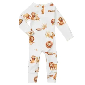 Snuggle Hunny Growsuit - Lion Organic