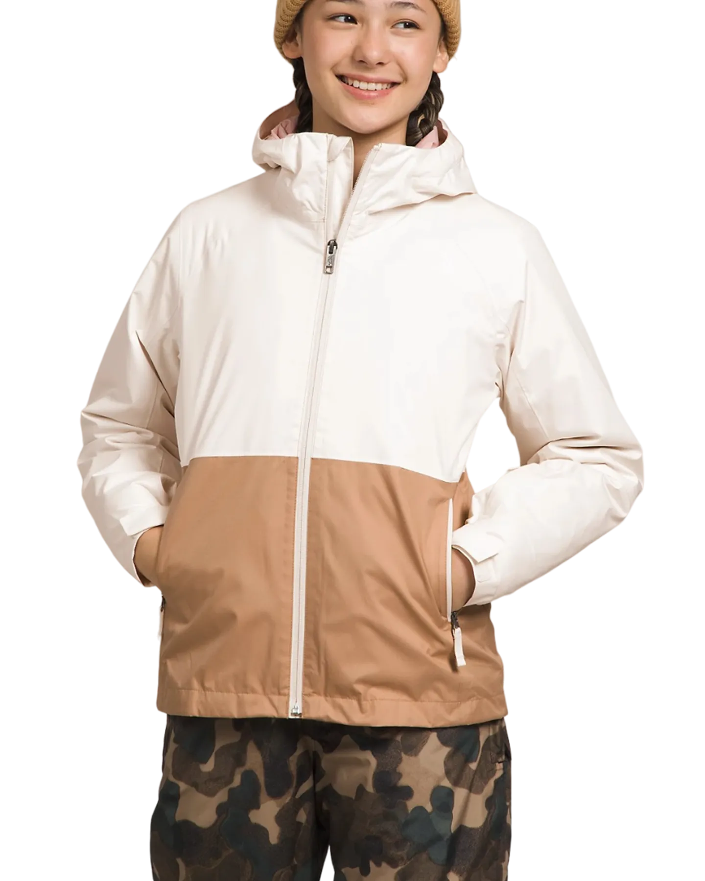 The North Face Girls' Freedom Triclimate® Snow Jacket - Gardenia White