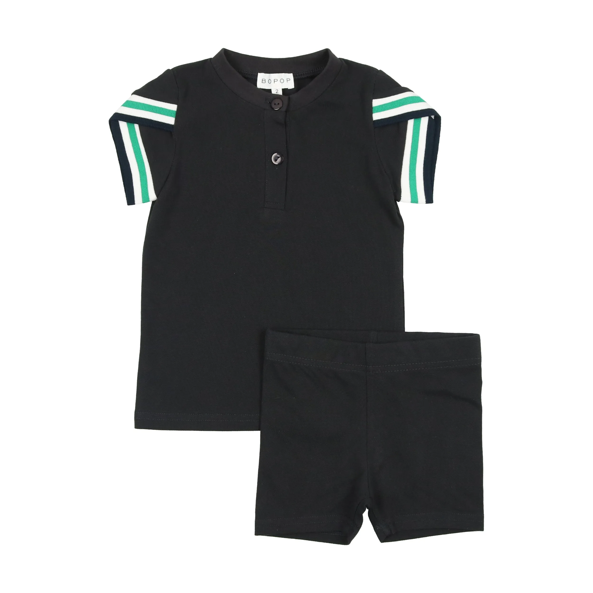 TPC1119-POLO BABY BOY SET-NAVY