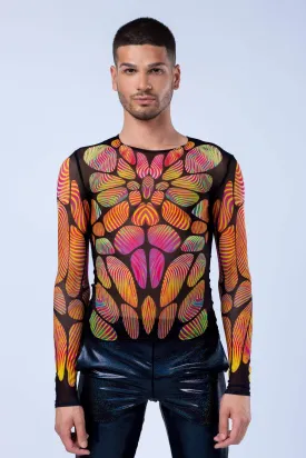 Trypophobia Male Mesh Top