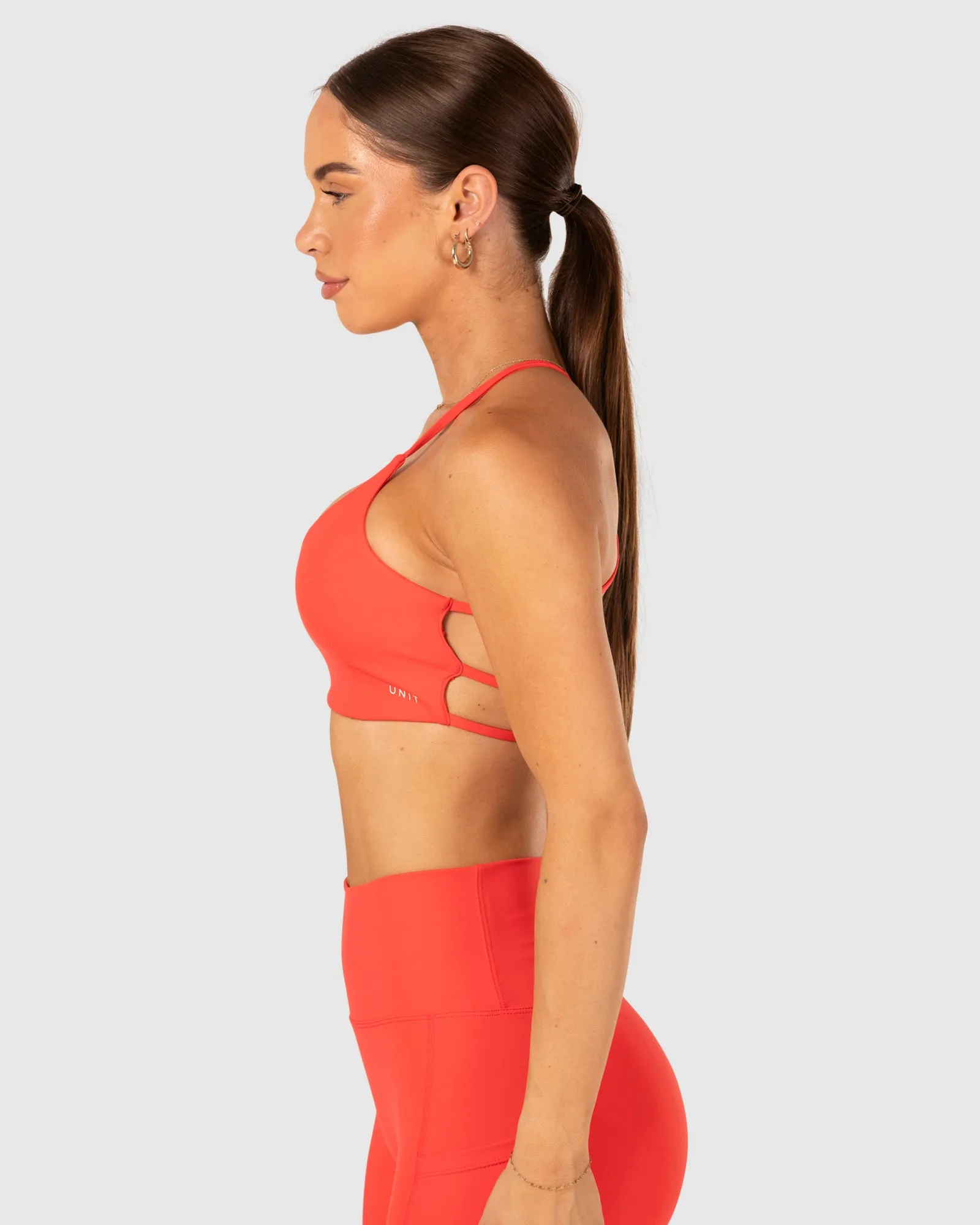 UNIT Ladies Flow Strap Activewear Sports Bra