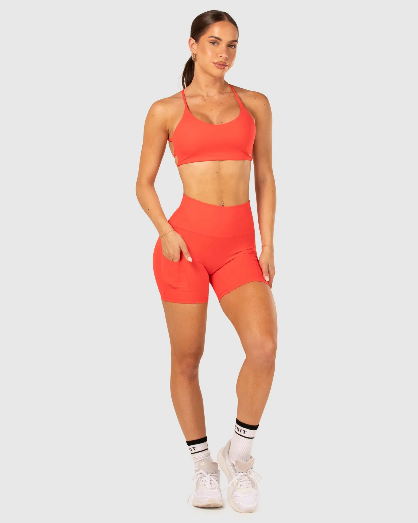 UNIT Ladies Flow Strap Activewear Sports Bra