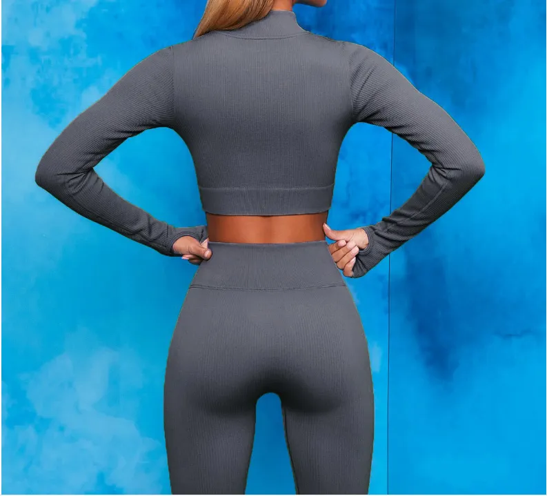 Women's Moisture Wicking Drawstring Activewear Suit